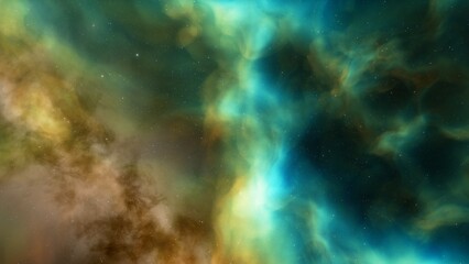 Space nebula, for use with projects on science, research, and education. Illustration
