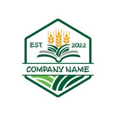 farm logo , agriculture logo vector