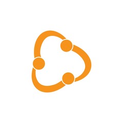 Molecular atom neutron laboratory Icon Vector