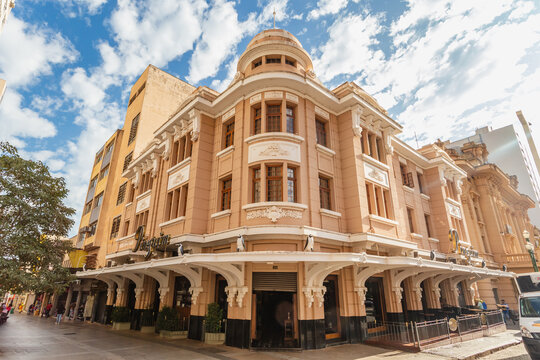 Ribeirao Preto Sao Paulo Brasil - June 04 2022: Choperia pinguim in the city of Ribeir&atilde;o Preto