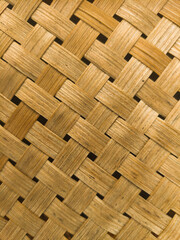 asian woven bamboo, Woven bamboo pattern for background. handicrafts woven from bamboo trees