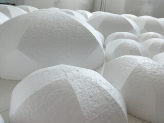 White Oval Shapes
