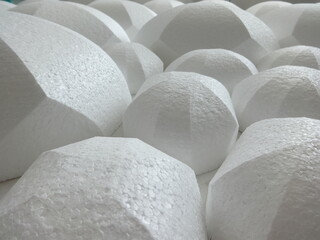 Obraz premium White Oval Shapes