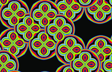 seamless pattern with circles