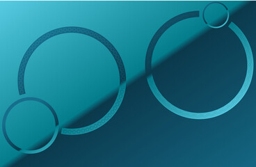 Two tone blue Rings Banner backdrop,landing page backdrop, abstract backgrounds 