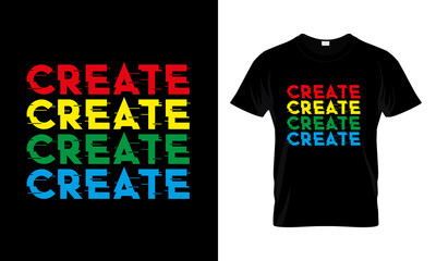 Create T-shirt Design and template.