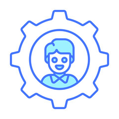 management service Finance Related Vector Line Icon. Editable Stroke Pixel Perfect.