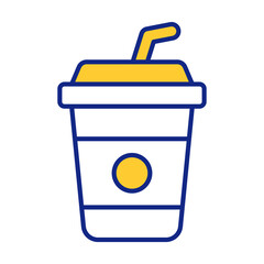 drink Finance Related Vector Line Icon. Editable Stroke Pixel Perfect.