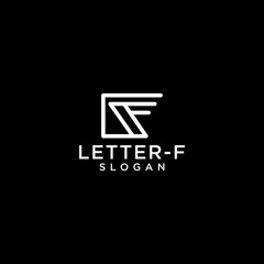 Letter-f logo icon design vector 