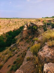path in the mountains