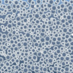 seamless pattern with flowers