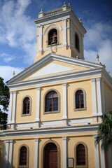 Fototapeta na wymiar マカオMacauの風景（タイパ島のカルモ教会）