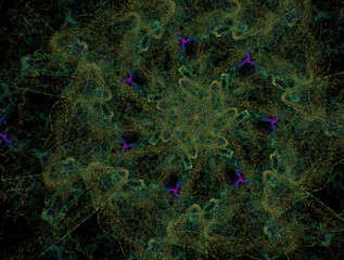 Imaginatory fractal abstract background Image