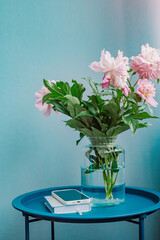 Beautiful Peony flower in the spring