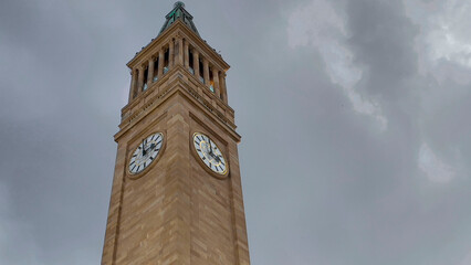 Fototapeta na wymiar King George Square Clock Tower