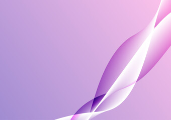Purple banner business card background
