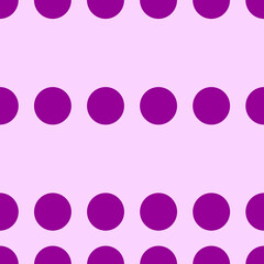 bright circles on a delicate pink background, seamless pattern, wallpaper template, covers, postcards, fabrics, wrappers, packaging