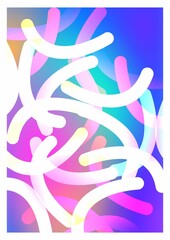 gradient colour background illustration