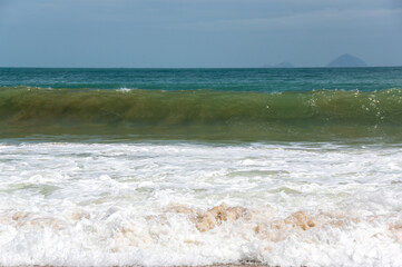 Fototapeta premium Panoramic view of Nha Trang bay