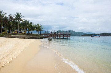 Panoramic view of Nha Trang bay