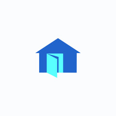 house icon, modern style house icon vector