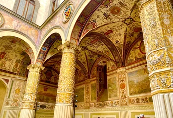 Foto op Canvas interior of the Palazzo Vecchio in Florence © Elena Skalovskaia
