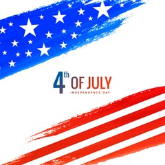 American independence day 4th of july celebration background
