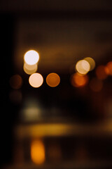 lights on the street