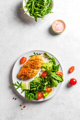 Grilled Chicken Fillet with vegetable salad