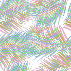Tropical Palm Repeat Pattern