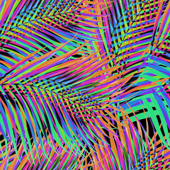 Tropical Palm Repeat Pattern