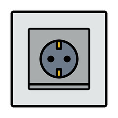 Europe Electrical Socket Icon