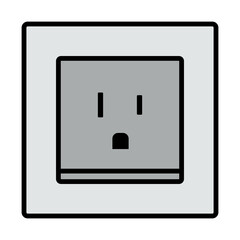 USA Electrical Socket Icon