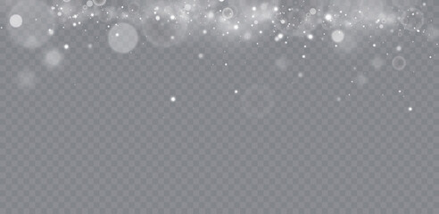 Vector light with star glitter. Magic effect. Background of light effects.Christmas dust.