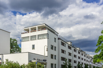 BERLIN, GERMANY - June 07, 2022: Berlin Modernism Housing Estates at Siemensstadt.