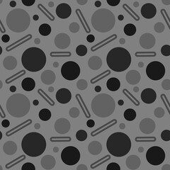 Cartoon simple seamless geometric pattern for kids and packaging and fabrics and notebooks and wrapping paper