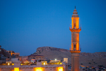 Obraz premium Mardin Ancient City offers photographers extraordinary views at sunset.