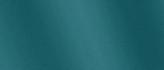 Light shining on blue metallic wall in dark room, abstract texture background