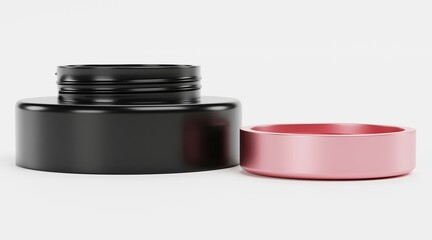 Realistic 3D Render of Face Creme