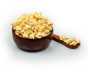 Tasty Spicy Homemade Yellow Popcorn