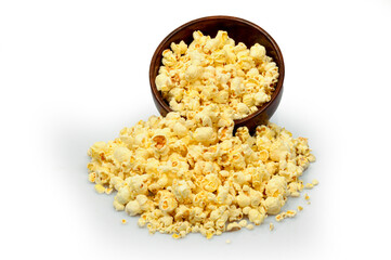 Tasty Spicy Homemade Yellow Popcorn