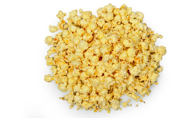 Tasty Spicy Homemade Yellow Popcorn