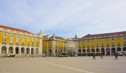 Fototapeta na wymiar Praca do Comercio (Commerce Square) in Lisbon