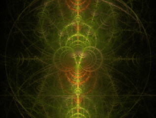 Imaginatory fractal abstract background Image