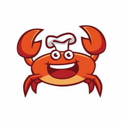 crab shef logo design