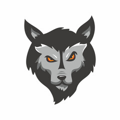 wolf stares logo design
