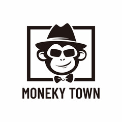 monkey style logo design