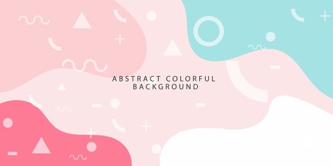 Modern geometric business banner design. creative banner design with wave shapes and lines  for template. Simple banner. Eps10 vector