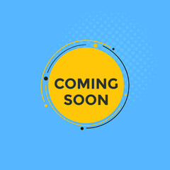 Coming soon text button. Web button template Coming soon
