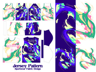 Jersey Apparel Sport Wear Sublimation Green Smokes pattern Design 49 for Soccer Football E-sport Basketball volleyball Badminton Futsal t-shirt
